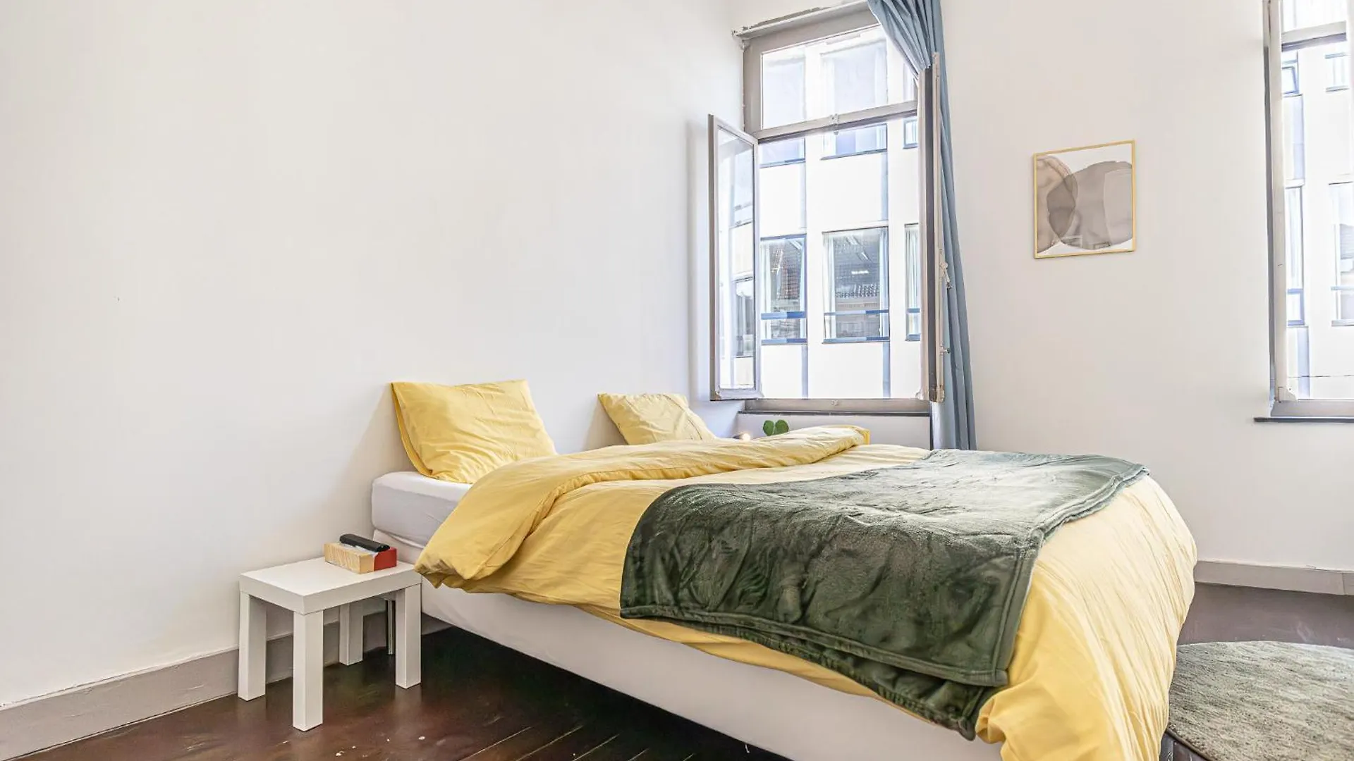Lovely Rooms With View At Vibrant Ghent, Breezy Balcony